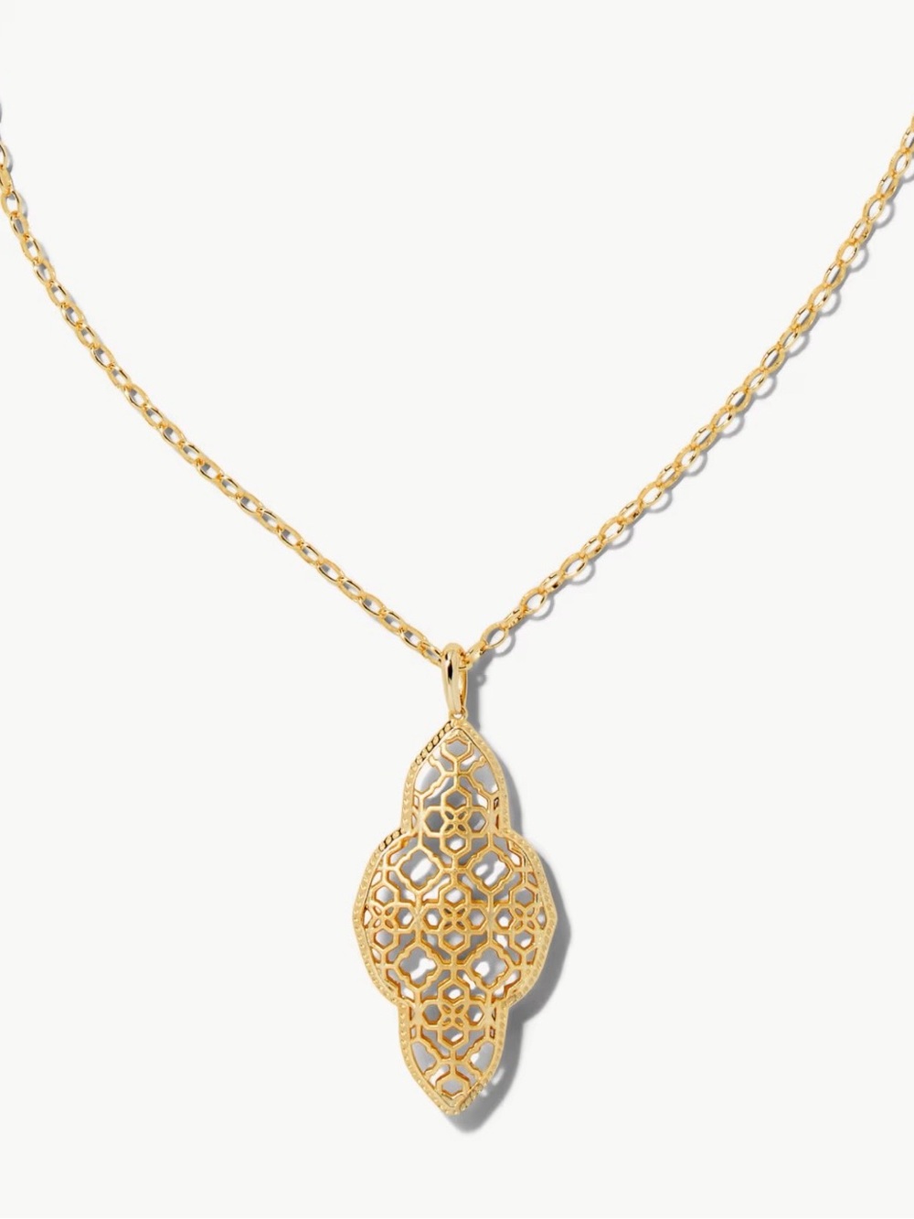 Kendra Scott Abbie Long Pendant Necklace